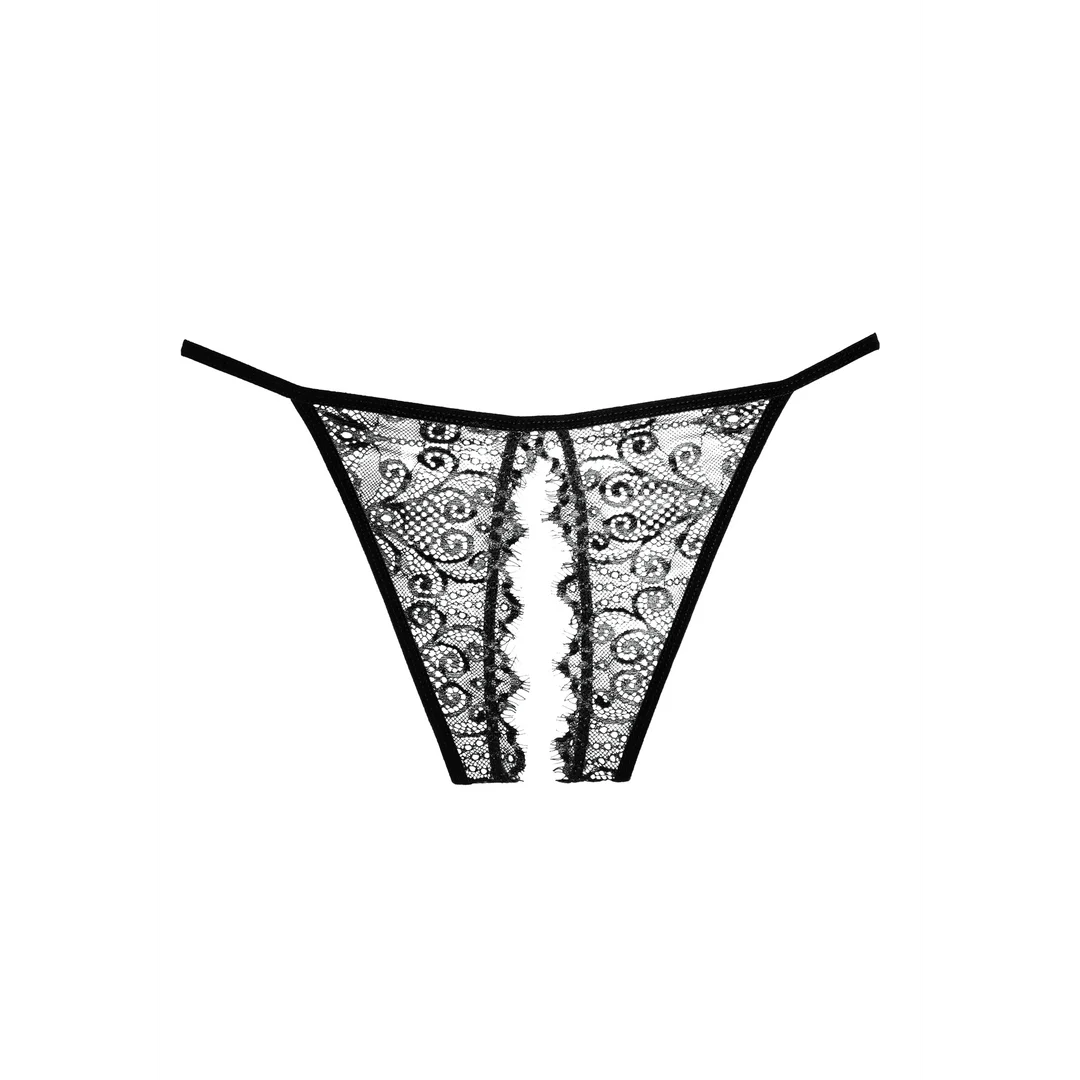 Allure Enchanted Belle ouvert Slip schwarz – Bild 2