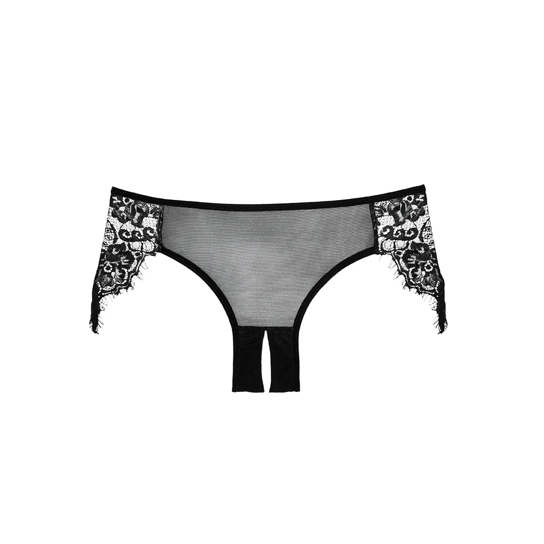 Lavish Slip mit offenem Schritt und Spitze – Bild 1