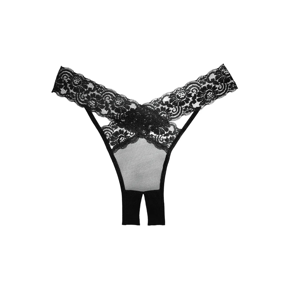 Allure Desire Slip mit offenem Schritt – Bild 9