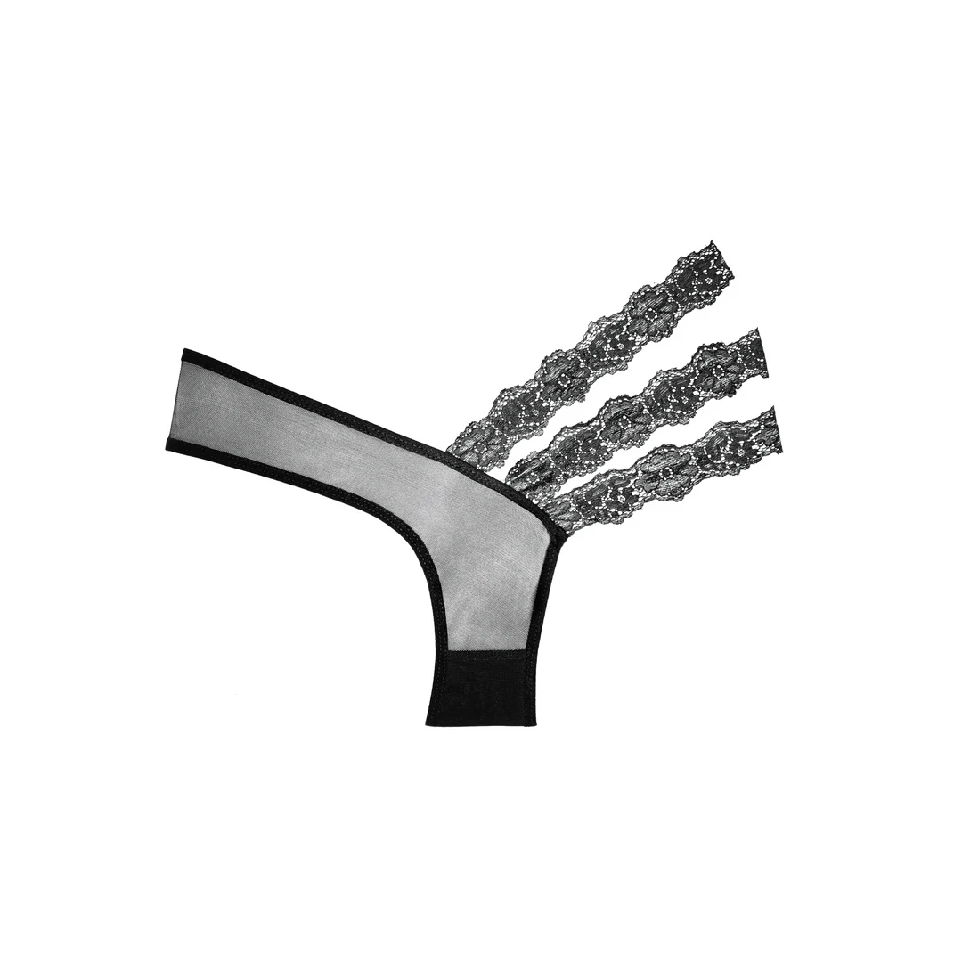 A1010BLK-OS-11 Wild Orchid Slip Einheitsgröße – Bild 1