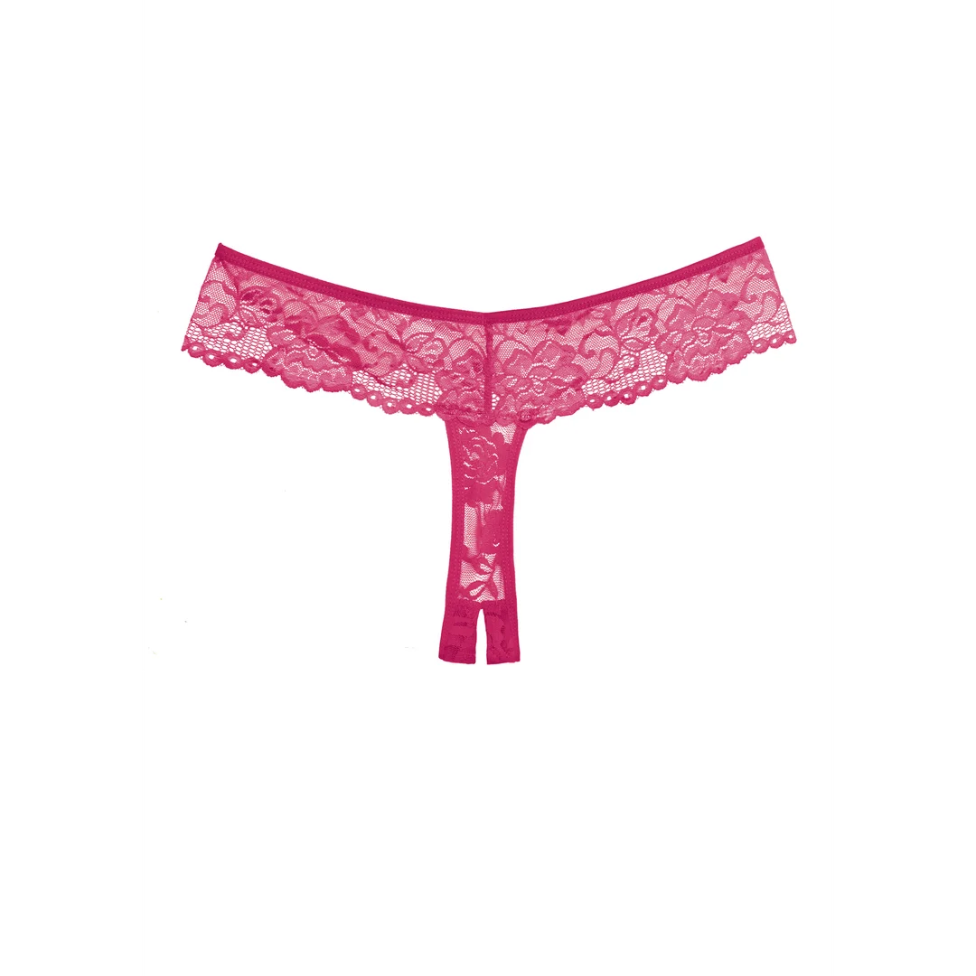 A1072PNK-OS-11 Chiqui Love String aus Spitze ohne Schritt – Bild 1