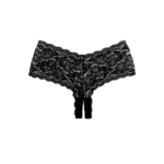 Candy Apple Slip aus Spitze mit offenem Schritt – Bild 2