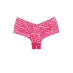 Candy Apple Slip aus Spitze mit offenem Schritt