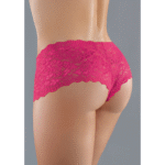 Candy Apple Slip aus Spitze mit offenem Schritt – Bild 5
