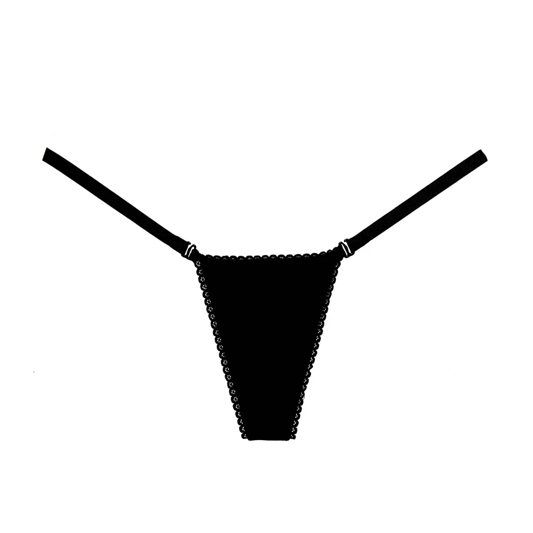 Allure Wetlook String – Bild 2