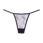 Allure Mesh String schwarz – Bild 2