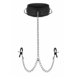 XR Brands Submission Halsband mit Brustwarzenklemmen – Bild 5