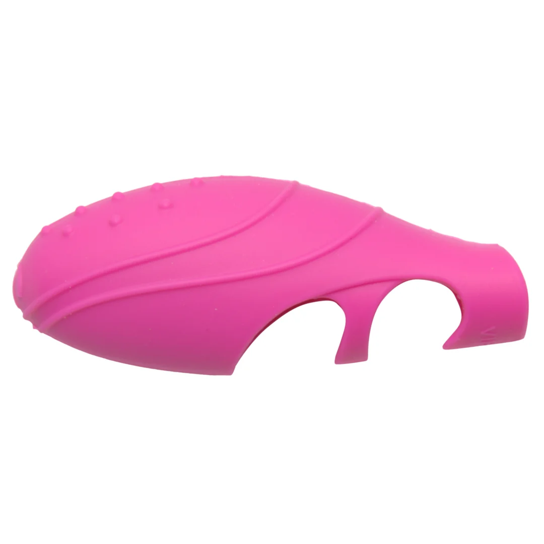 Bang Her rosafarbener Silikon Fingervibrator – Bild 4
