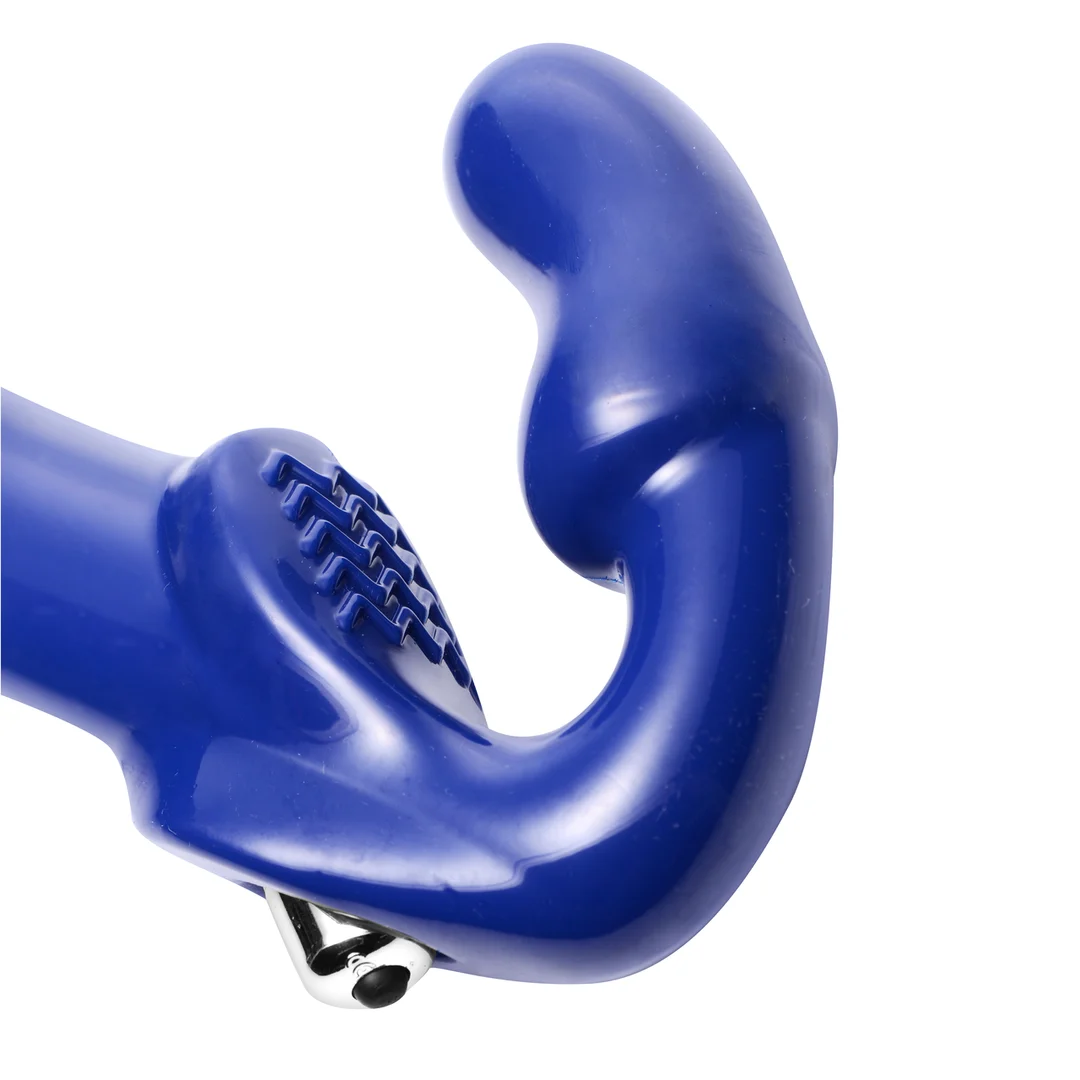 Strapless Vibrator – vibrierender Strap On mit G Punkt Spitze – XR Brands – Bild 5