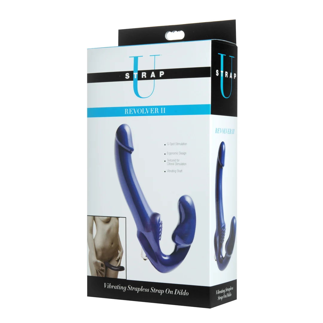 AE170-2 Strapless Vibrator – vibrierender Strap On mit G Punkt Spitze – XR Brands – Bild 1