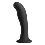 Strap on mit gebogener Spitze – Silikondildo – Bild 4