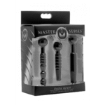 XR Brands Dark Rods Silikon Plug Set