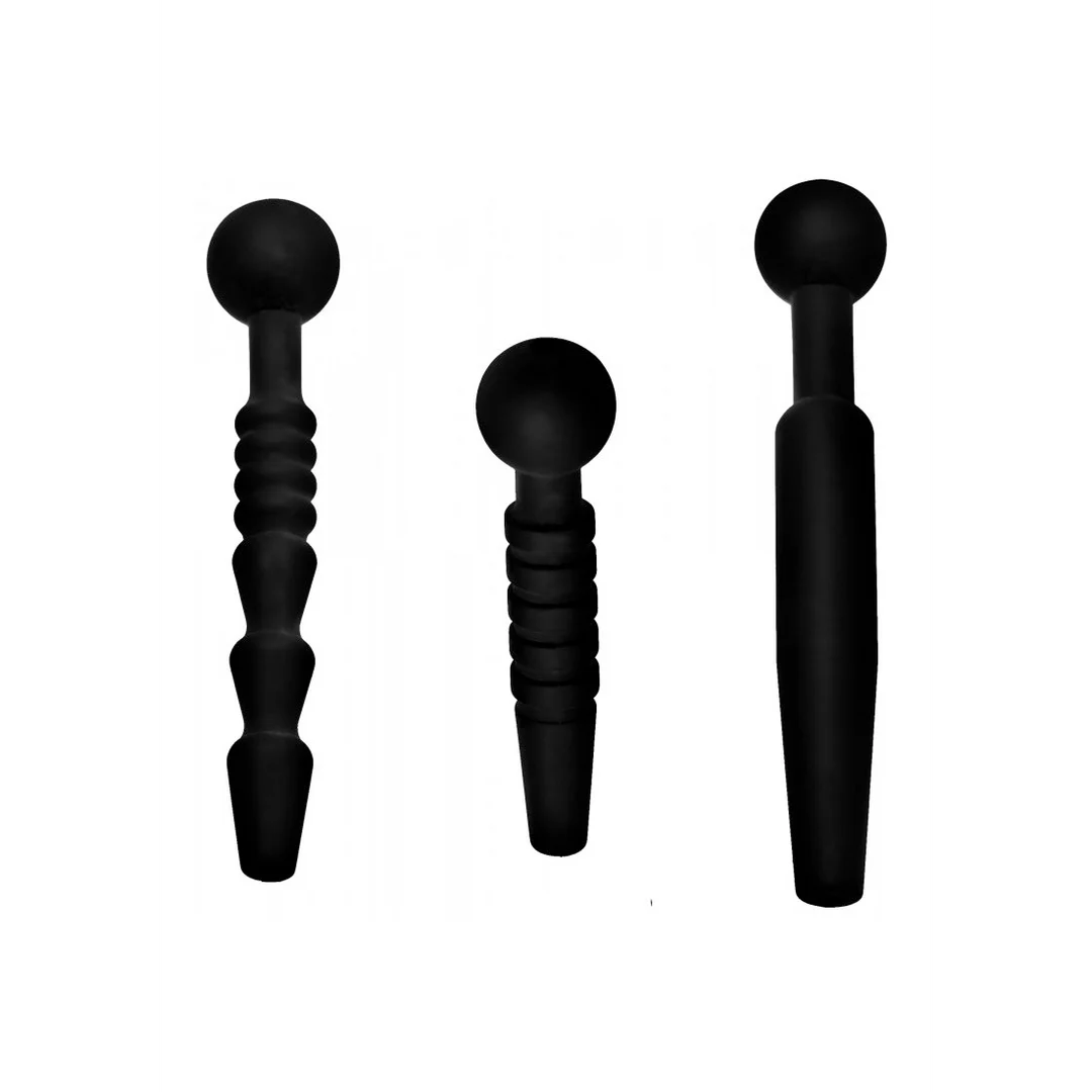 XR Brands Dark Rods Silikon Plug Set – Bild 2
