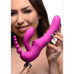 Trägerloser Vibrator mit dreifacher Stimulation für die tragende Person und den Partner von Regal Rider XR Brands – Bild 6