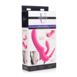Trägerloser Vibrator mit dreifacher Stimulation für die tragende Person und den Partner von Regal Rider XR Brands