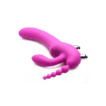 Trägerloser Vibrator mit dreifacher Stimulation für die tragende Person und den Partner von Regal Rider XR Brands – Bild 4