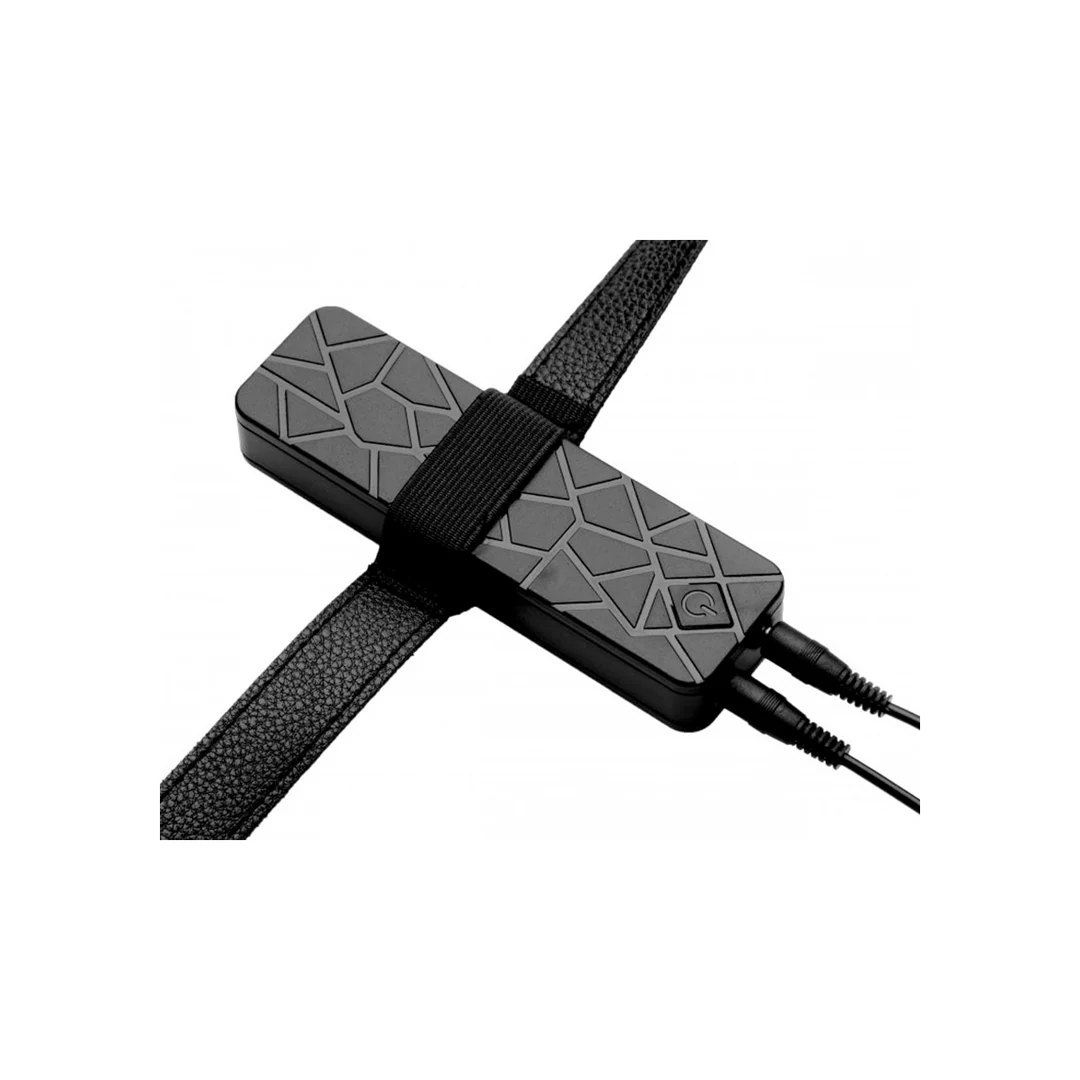 Strap on mit verstellbarem Harness – Supreme Pleasure – Vibrierender Doppeldildo mit Harness – Bild 10