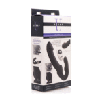 Trägerloser Vibrator mit Fernbedienung und zwei Motoren – XR Brands