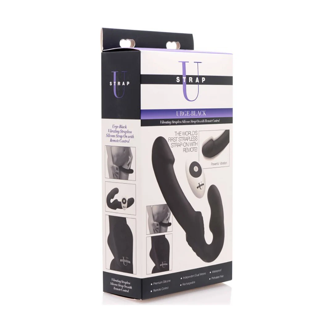 AF707-2 Trägerloser Vibrator mit Fernbedienung und zwei Motoren – XR Brands – Bild 1