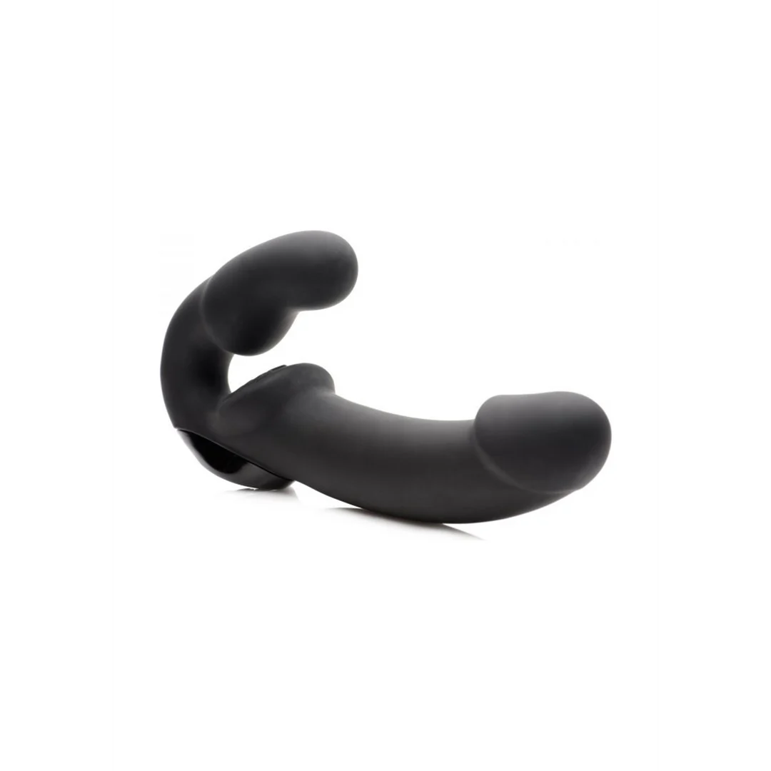 Trägerloser Vibrator mit Fernbedienung und zwei Motoren – XR Brands – Bild 3