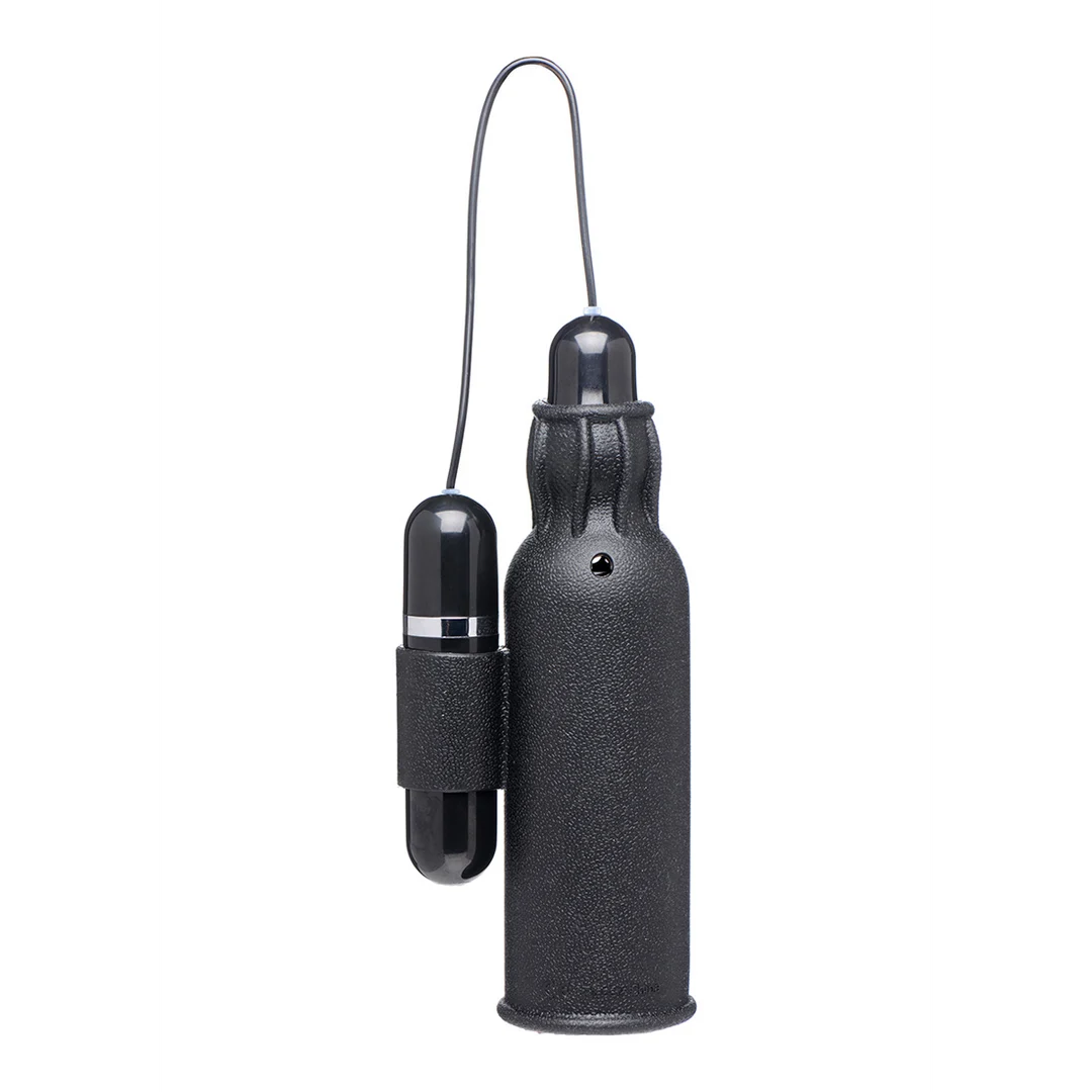 Pocket Masturbator mit vibrierendem Bullet – Lightning Stroke – Bild 2