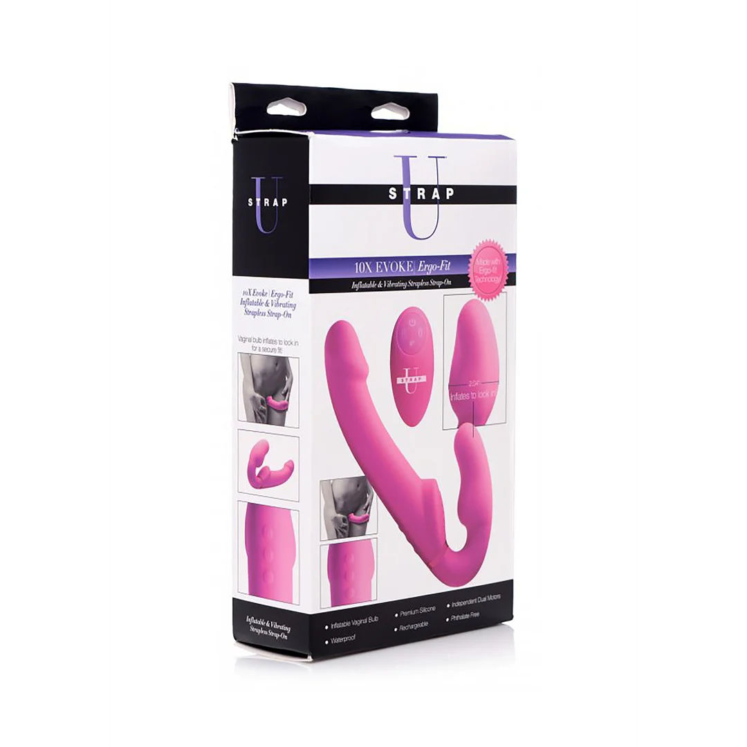 XR Brands Evoke Ergo Fit trägerloser Strap On – Bild 1