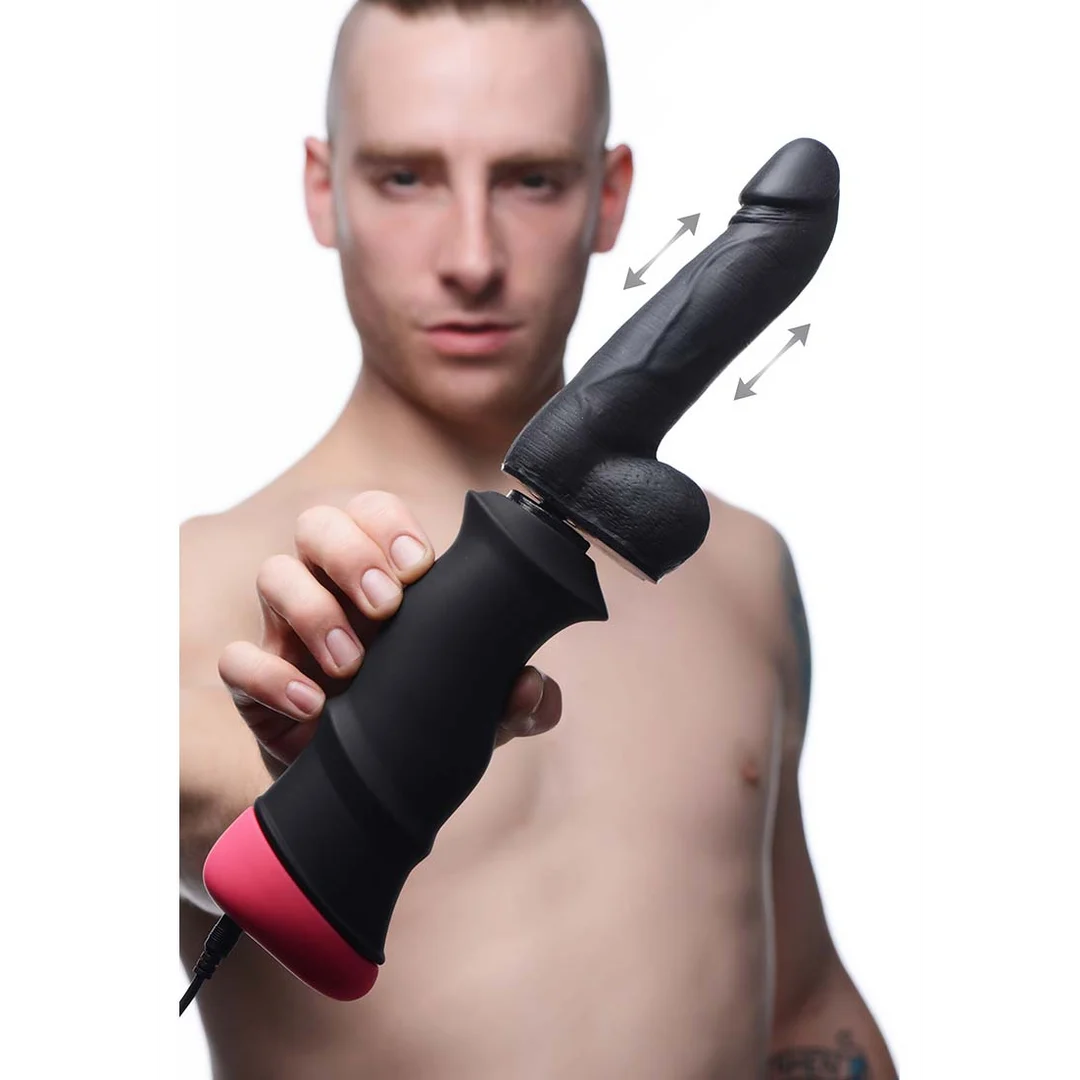 XR Brands Mega Pounder handgeführter Stoßdildo – Bild 5