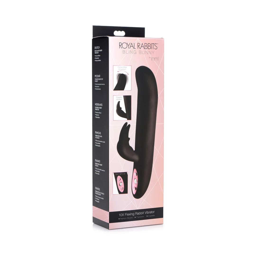 AG272-2 Royal Rabbits Bling Bunny flexibler Hasen Vibrator – Bild 1