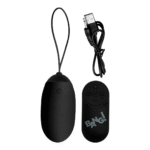 Vibrierender Eiervibrator – mit Fernbedienung und mehreren Vibrationsstufen – XR Brands – Bild 4