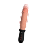 Realistischer Vibrator mit Vibration und automatischer Stoßbewegung – XR Brands, Schwarz, XR Brands – Bild 8