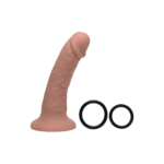 Seducer Silikondildo mit Harness, 7 / 18 cm – Bild 4