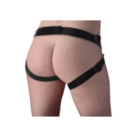 Verstellbares Harness mit Dildo von Brazen aus Silikon – Bild 3