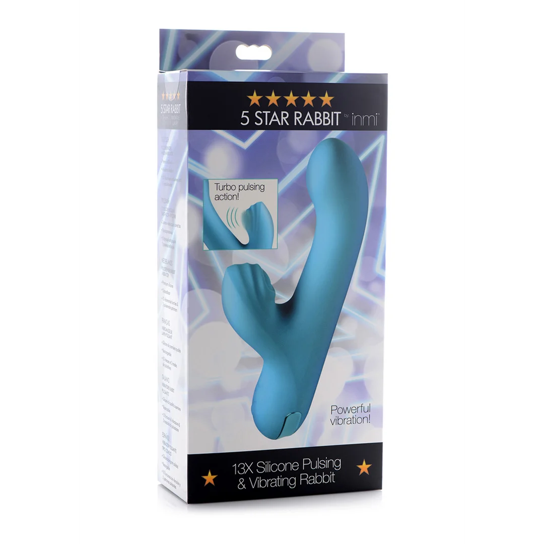 Rabbit Vibrator – pulsierender Klitorisstimulator mit 10 Vibrationsmodi – XR Brands – Bild 6