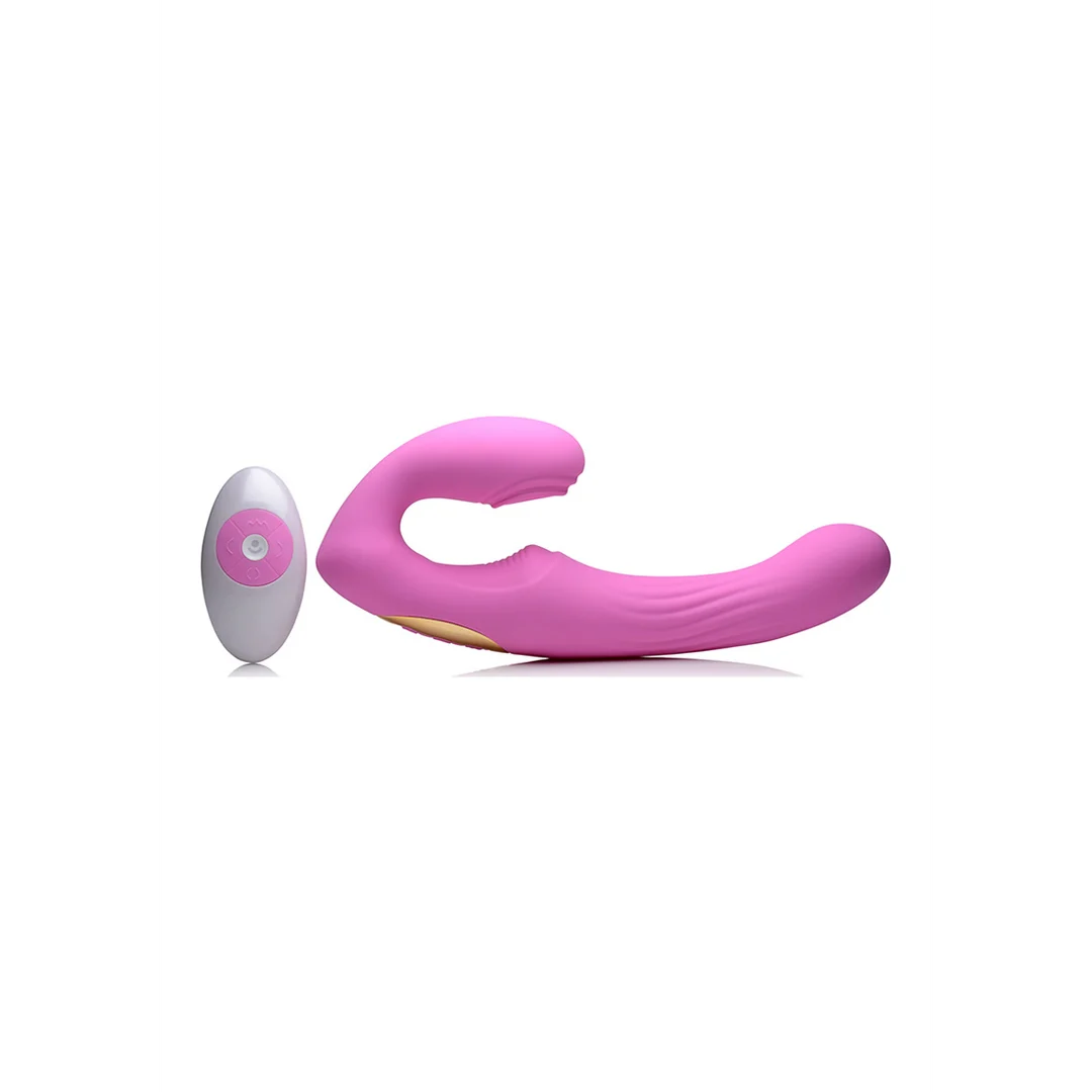 XR Brands U Pulse Strapless Strap on – Bild 5