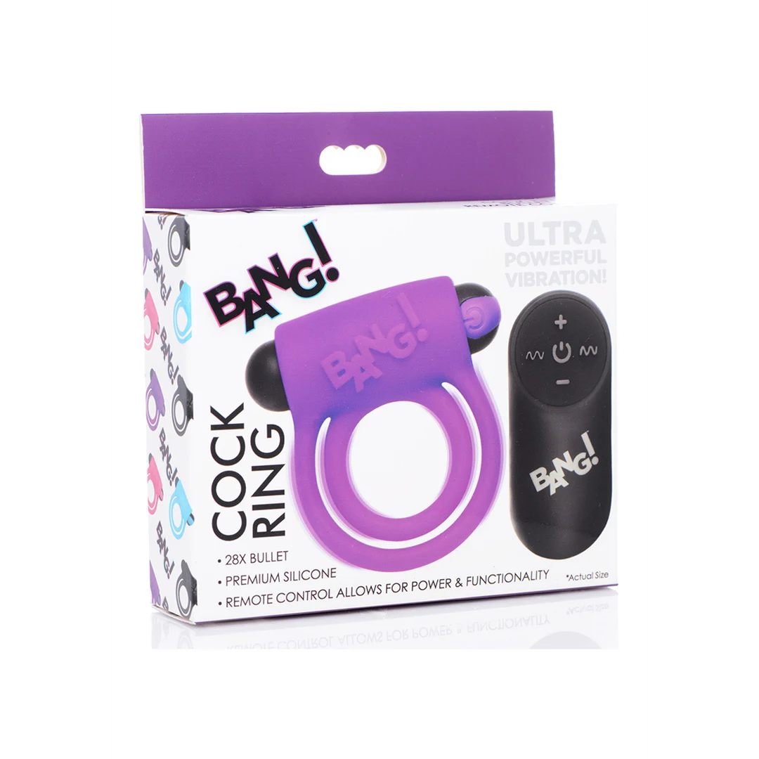 XR Brands Silikon Cockring mit Bullet und Fernbedienung – Bild 5
