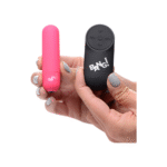 Power Panty mit Spitzenhöschen, vibrierender Kugel und Augenbinde – Bild 5