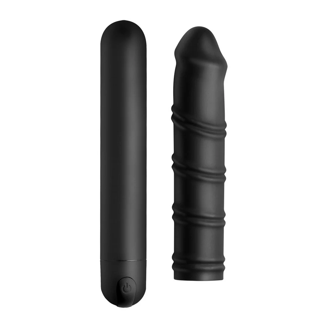XR Brands XL Bullet und Swirl Silikonhülle – Bild 3