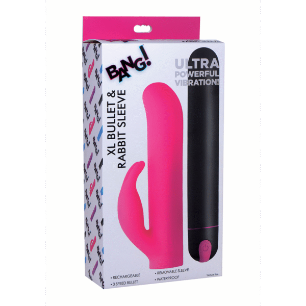 XR Brands XL Bullet und Rabbit Silikonhülle