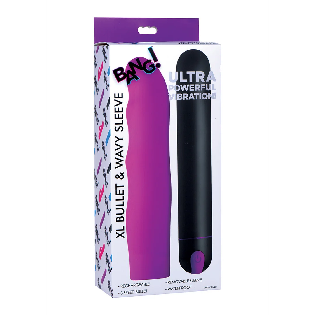 XR Brands XL Bullet und Wavy Silikonhülle – Bild 1