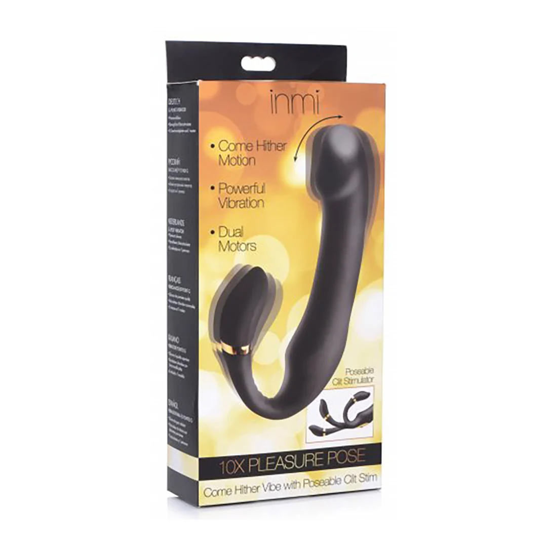 AG630-2 Duo Vibrator mit formbarem Klitorisstimulator – Pleasure XR Brands – Bild 1