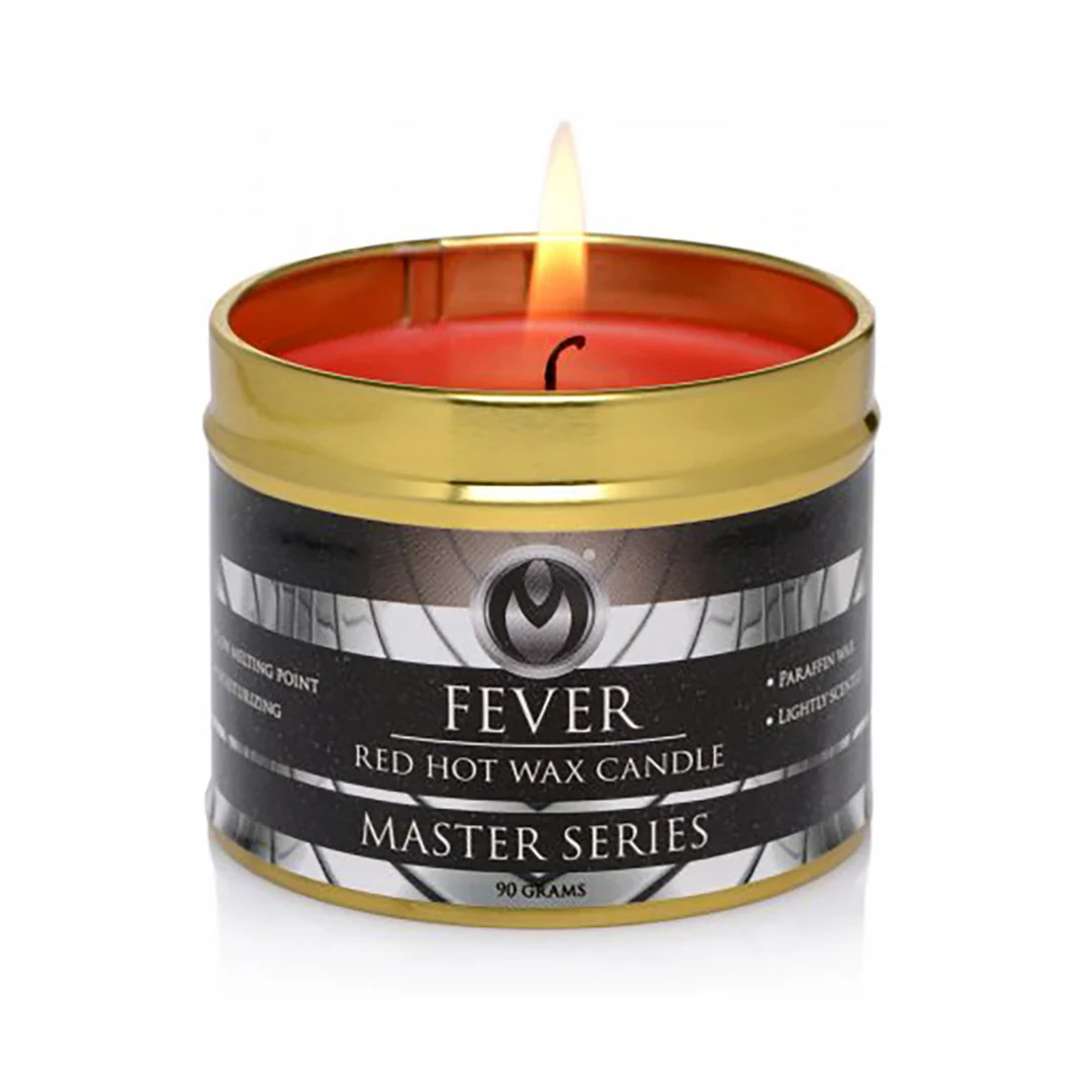 AG651-RED-8 XR Brands Fever Red Hot Wax Kerze – Bild 1