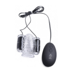XR Brands Deluxe Dual Vibrating Head Teaser – Bild 4