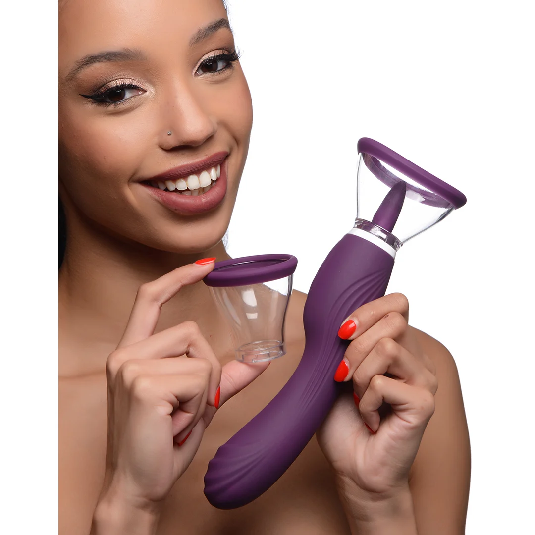 Lickgasm 8 fach Leck- und Saugvibrator – Bild 6