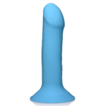Vibrator, knautschbar und thermoaktiv mit Saugnapf, XR Brands, Blau, XR Brands – Bild 4