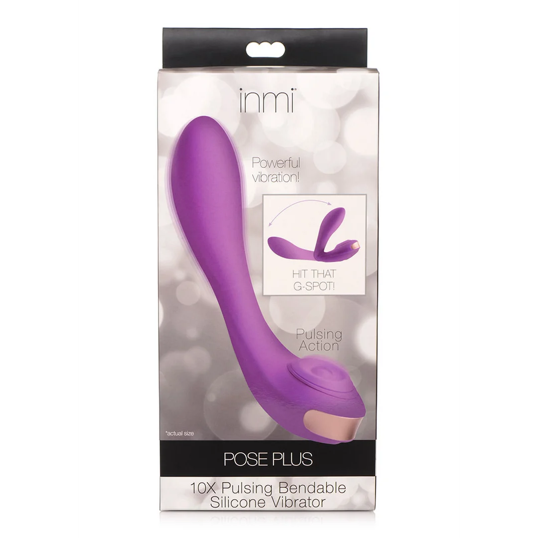 AG890-2 G Punkt Vibrator mit biegsamem Schaft – Pose Plus XR Brands – Bild 1