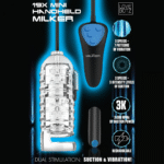 XR Brands Mini Handheld Milker schwarz – Bild 3