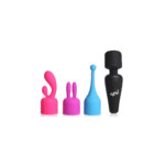 XR Brands Mini Massage Vibrator mit 3 Aufsätzen – Bild 5