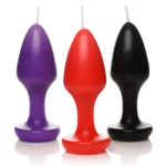 Tropfkerzen für Waxspiel, Schwarz/Lila/Rot, Kink Inferno – Bild 4
