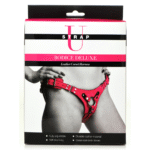 Bodice Deluxe Korsett Harness aus Leder in Rosa – Bild 2