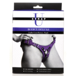Bodice Deluxe Korsett Harness aus Leder in Rosa – Bild 8